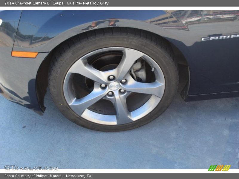 Blue Ray Metallic / Gray 2014 Chevrolet Camaro LT Coupe