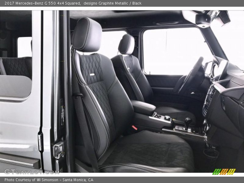 designo Graphite Metallic / Black 2017 Mercedes-Benz G 550 4x4 Squared