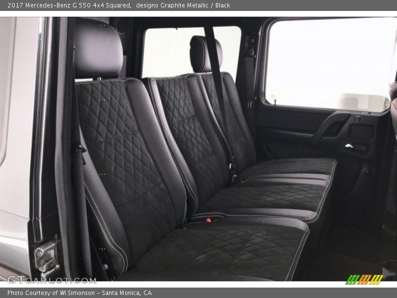 Rear Seat of 2017 G 550 4x4 Squared