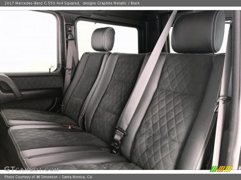 Rear Seat of 2017 G 550 4x4 Squared