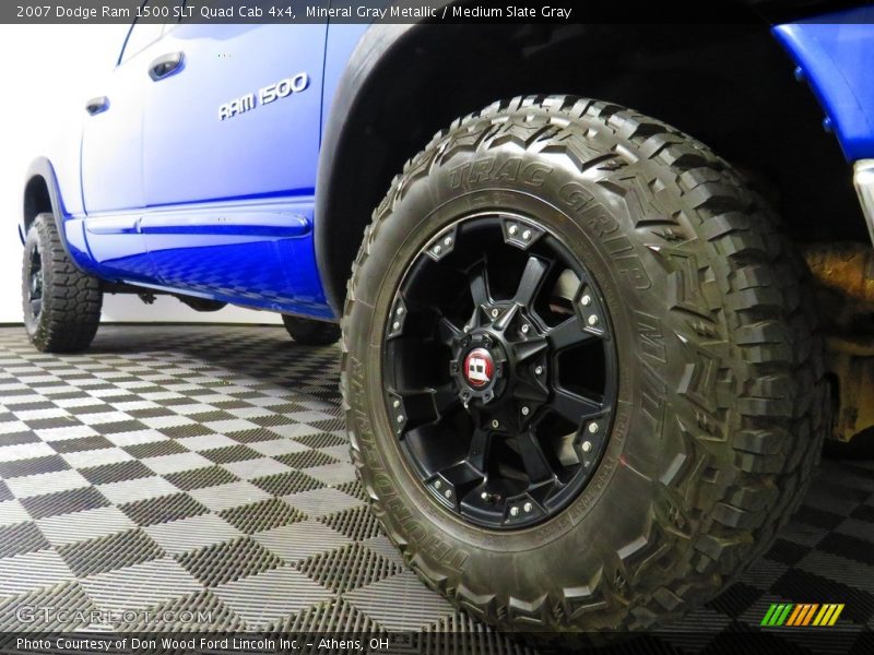 Mineral Gray Metallic / Medium Slate Gray 2007 Dodge Ram 1500 SLT Quad Cab 4x4