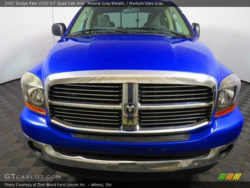 Mineral Gray Metallic / Medium Slate Gray 2007 Dodge Ram 1500 SLT Quad Cab 4x4