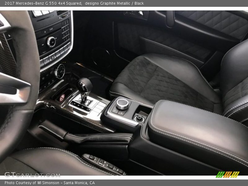 Controls of 2017 G 550 4x4 Squared