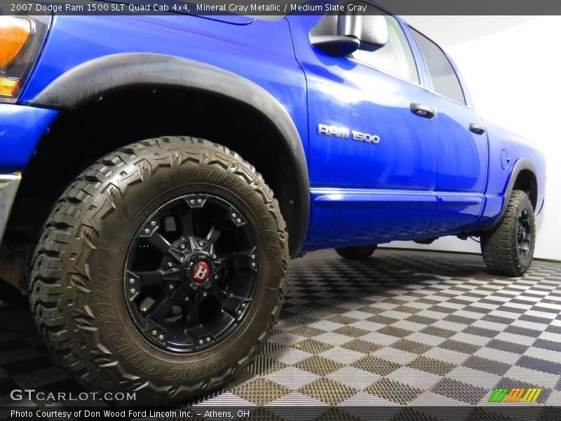 Mineral Gray Metallic / Medium Slate Gray 2007 Dodge Ram 1500 SLT Quad Cab 4x4