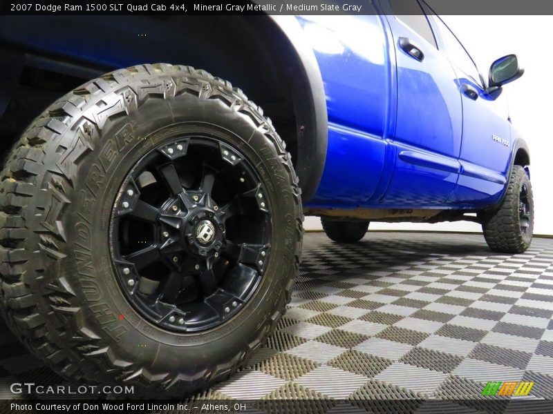 Mineral Gray Metallic / Medium Slate Gray 2007 Dodge Ram 1500 SLT Quad Cab 4x4