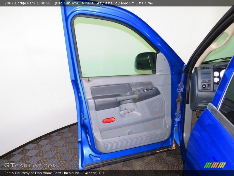 Mineral Gray Metallic / Medium Slate Gray 2007 Dodge Ram 1500 SLT Quad Cab 4x4