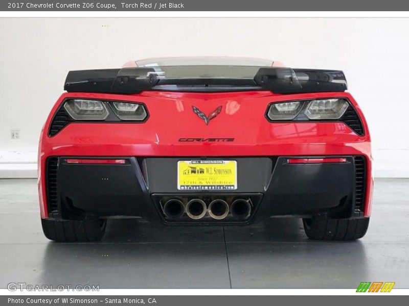Torch Red / Jet Black 2017 Chevrolet Corvette Z06 Coupe