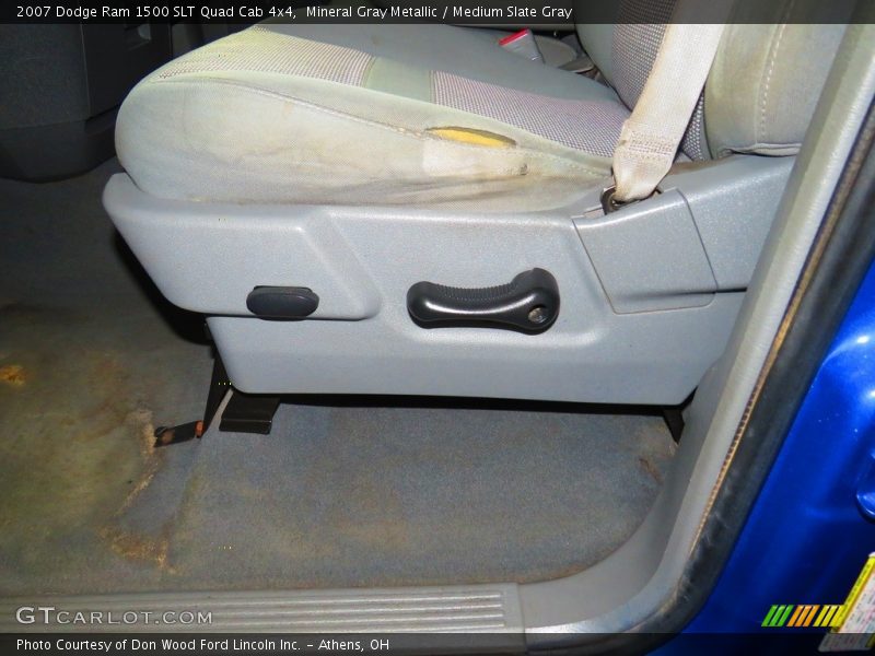 Mineral Gray Metallic / Medium Slate Gray 2007 Dodge Ram 1500 SLT Quad Cab 4x4