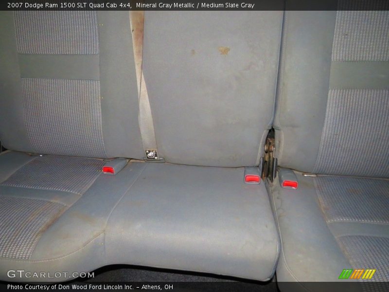 Mineral Gray Metallic / Medium Slate Gray 2007 Dodge Ram 1500 SLT Quad Cab 4x4