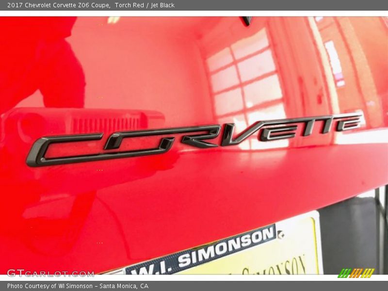 Torch Red / Jet Black 2017 Chevrolet Corvette Z06 Coupe