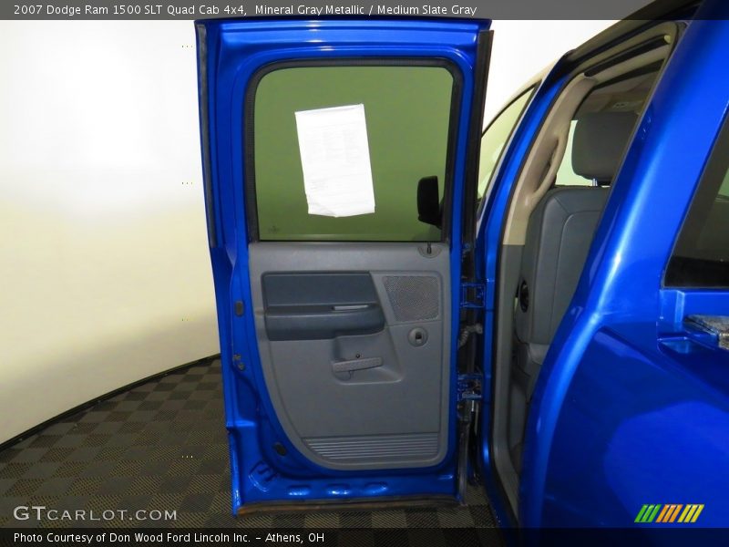 Mineral Gray Metallic / Medium Slate Gray 2007 Dodge Ram 1500 SLT Quad Cab 4x4