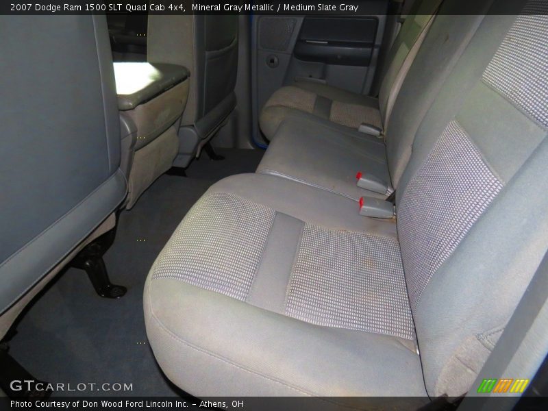 Mineral Gray Metallic / Medium Slate Gray 2007 Dodge Ram 1500 SLT Quad Cab 4x4