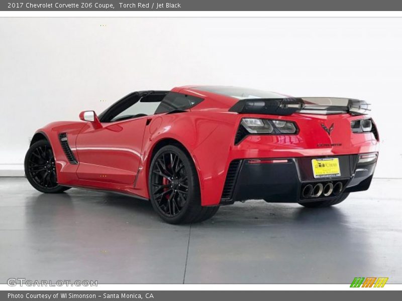 Torch Red / Jet Black 2017 Chevrolet Corvette Z06 Coupe