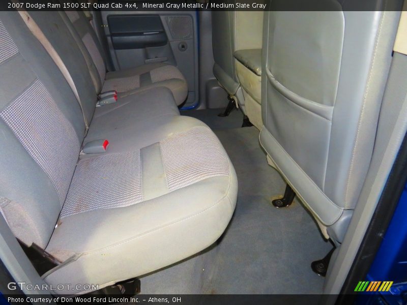 Mineral Gray Metallic / Medium Slate Gray 2007 Dodge Ram 1500 SLT Quad Cab 4x4