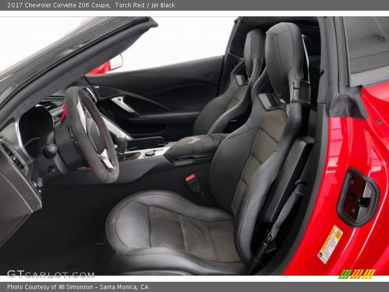Front Seat of 2017 Corvette Z06 Coupe