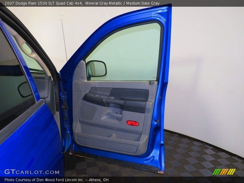 Mineral Gray Metallic / Medium Slate Gray 2007 Dodge Ram 1500 SLT Quad Cab 4x4