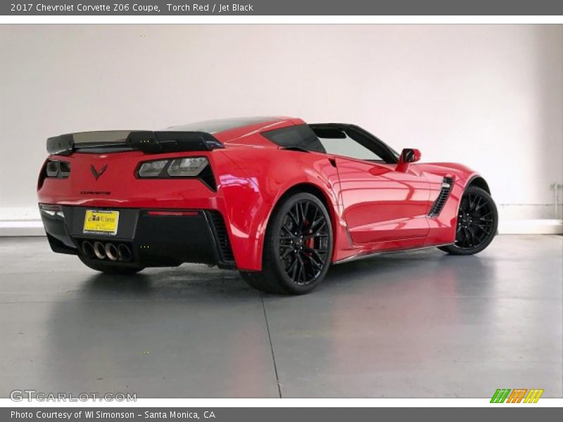 Torch Red / Jet Black 2017 Chevrolet Corvette Z06 Coupe