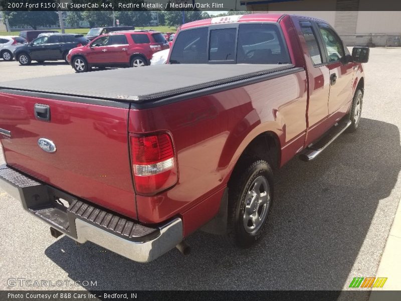 Redfire Metallic / Medium/Dark Flint 2007 Ford F150 XLT SuperCab 4x4