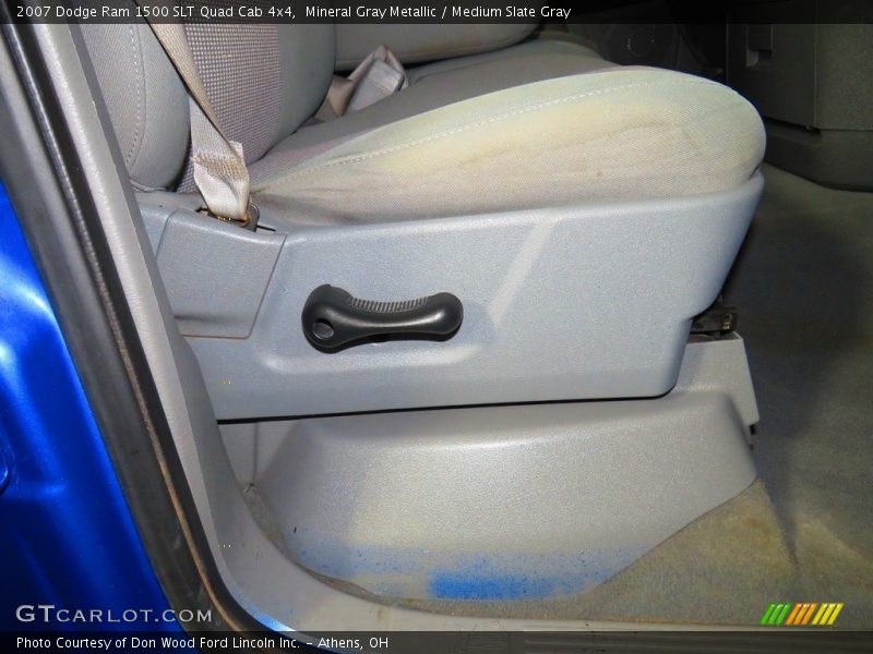 Mineral Gray Metallic / Medium Slate Gray 2007 Dodge Ram 1500 SLT Quad Cab 4x4