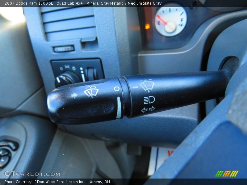 Mineral Gray Metallic / Medium Slate Gray 2007 Dodge Ram 1500 SLT Quad Cab 4x4