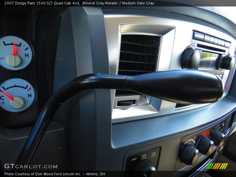 Mineral Gray Metallic / Medium Slate Gray 2007 Dodge Ram 1500 SLT Quad Cab 4x4
