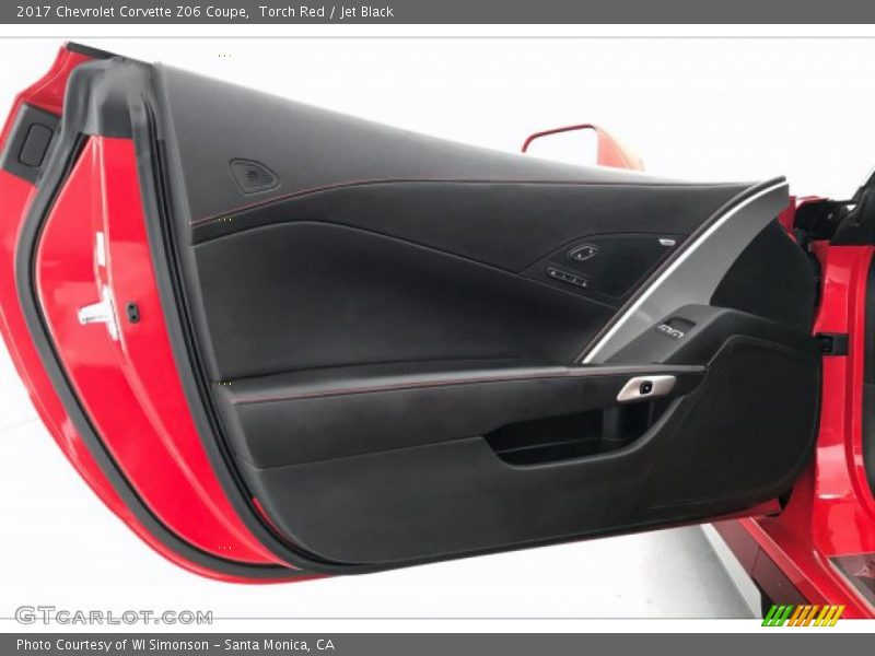 Door Panel of 2017 Corvette Z06 Coupe