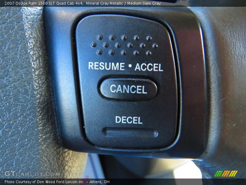 Mineral Gray Metallic / Medium Slate Gray 2007 Dodge Ram 1500 SLT Quad Cab 4x4