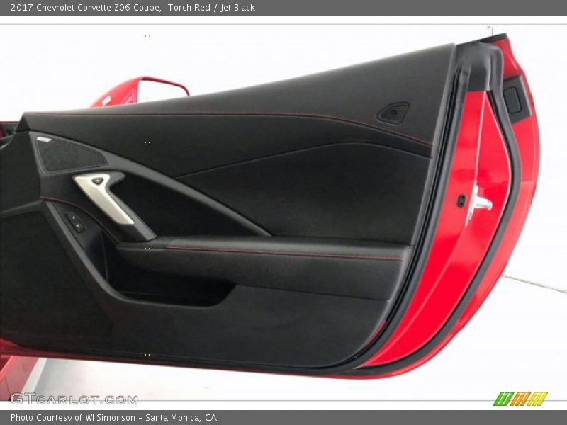 Door Panel of 2017 Corvette Z06 Coupe