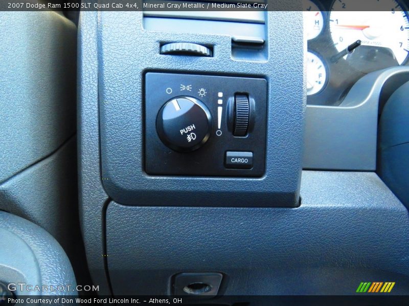 Mineral Gray Metallic / Medium Slate Gray 2007 Dodge Ram 1500 SLT Quad Cab 4x4