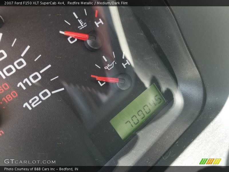 Redfire Metallic / Medium/Dark Flint 2007 Ford F150 XLT SuperCab 4x4