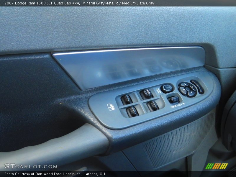 Mineral Gray Metallic / Medium Slate Gray 2007 Dodge Ram 1500 SLT Quad Cab 4x4