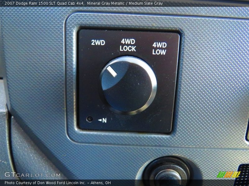 Mineral Gray Metallic / Medium Slate Gray 2007 Dodge Ram 1500 SLT Quad Cab 4x4