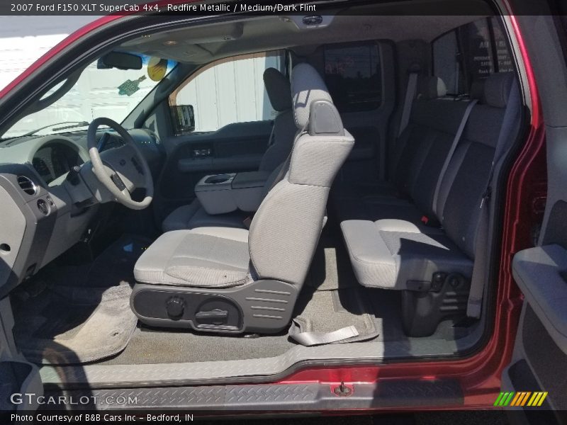 Redfire Metallic / Medium/Dark Flint 2007 Ford F150 XLT SuperCab 4x4