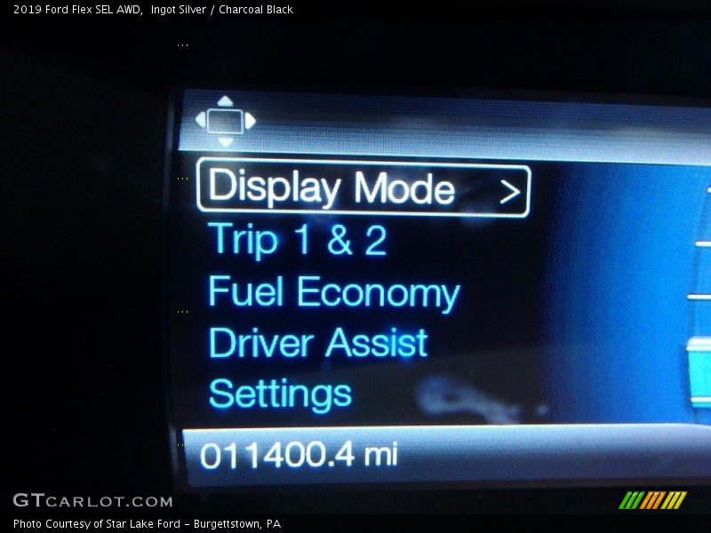 Ingot Silver / Charcoal Black 2019 Ford Flex SEL AWD