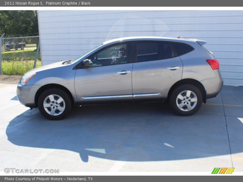 Platinum Graphite / Black 2011 Nissan Rogue S