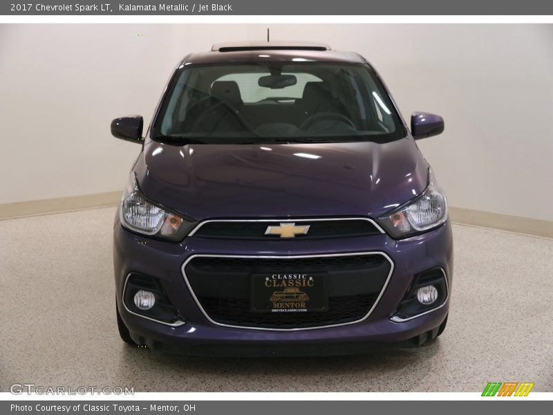 Kalamata Metallic / Jet Black 2017 Chevrolet Spark LT