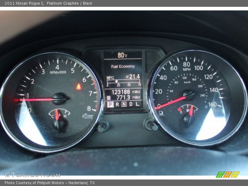 Platinum Graphite / Black 2011 Nissan Rogue S
