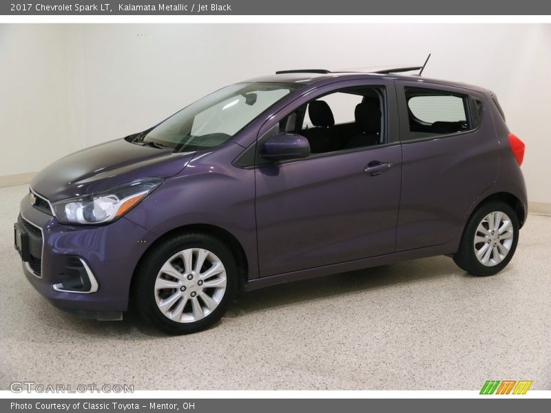 Kalamata Metallic / Jet Black 2017 Chevrolet Spark LT