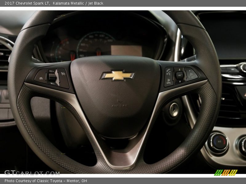 Kalamata Metallic / Jet Black 2017 Chevrolet Spark LT