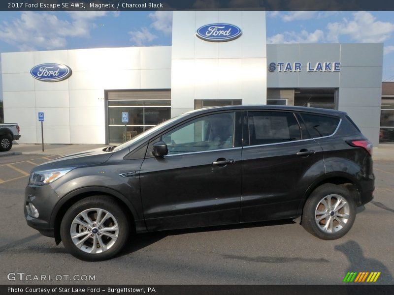 Magnetic / Charcoal Black 2017 Ford Escape SE 4WD