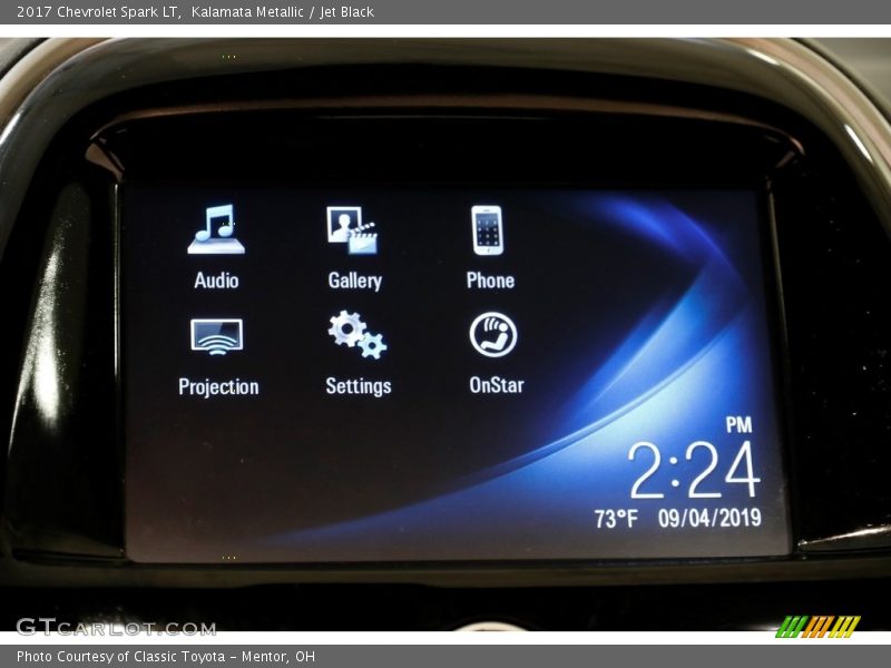 Kalamata Metallic / Jet Black 2017 Chevrolet Spark LT