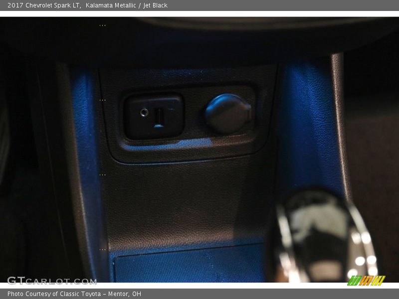 Kalamata Metallic / Jet Black 2017 Chevrolet Spark LT