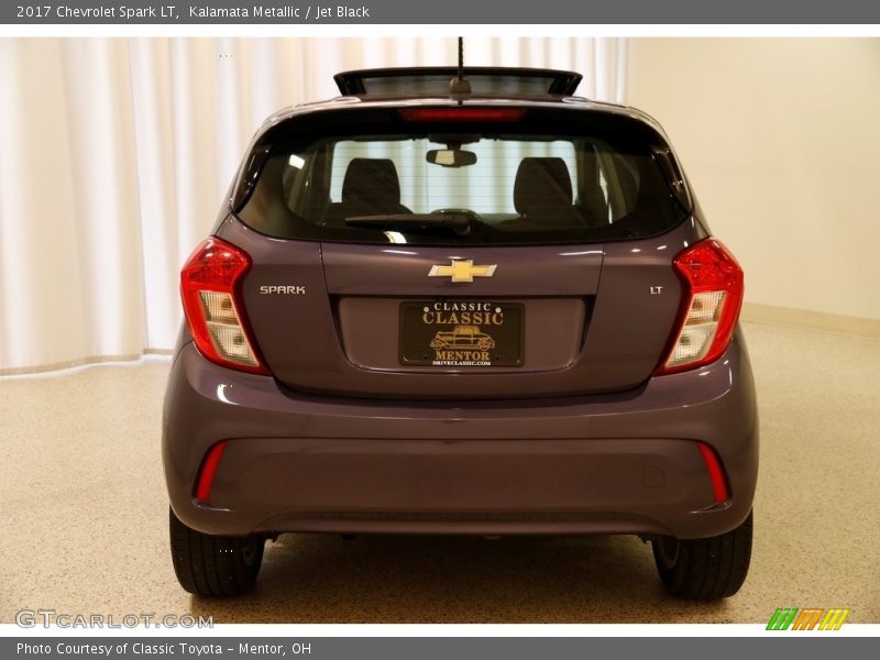 Kalamata Metallic / Jet Black 2017 Chevrolet Spark LT