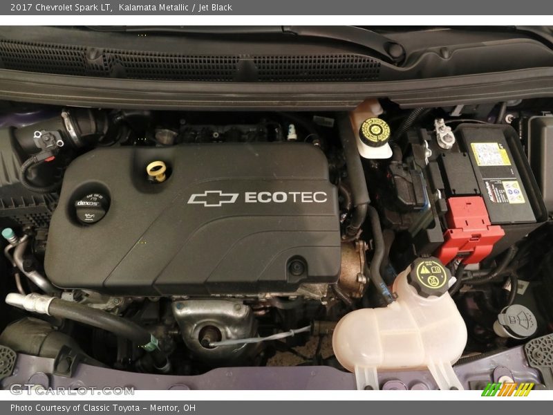 Kalamata Metallic / Jet Black 2017 Chevrolet Spark LT