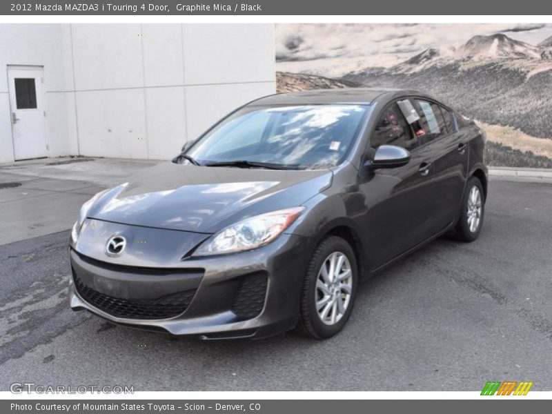 Graphite Mica / Black 2012 Mazda MAZDA3 i Touring 4 Door