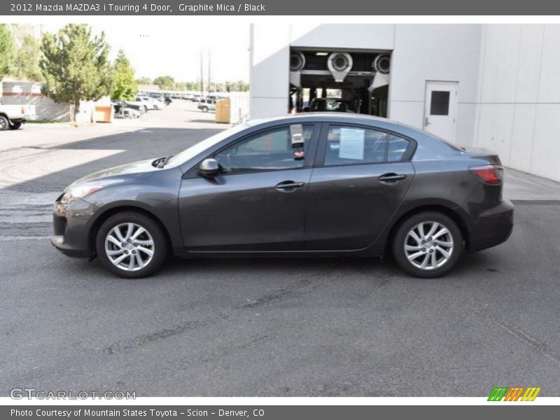 Graphite Mica / Black 2012 Mazda MAZDA3 i Touring 4 Door