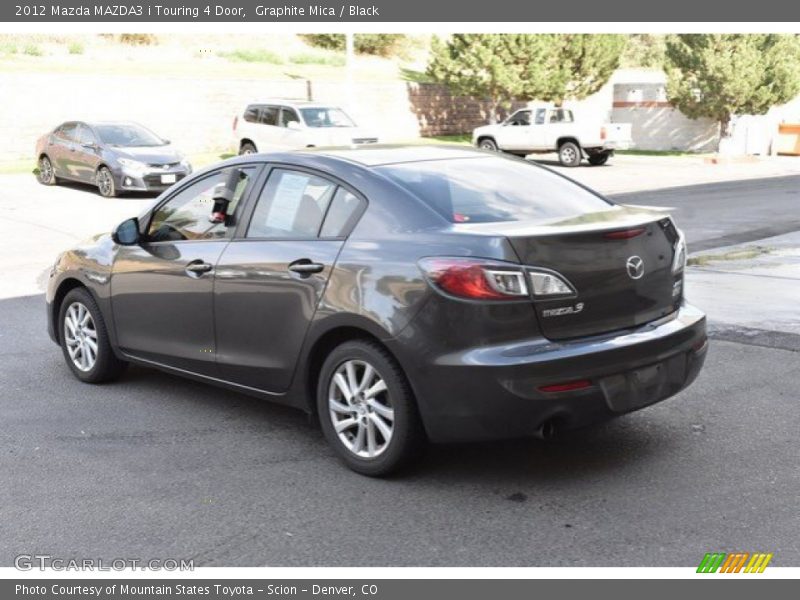 Graphite Mica / Black 2012 Mazda MAZDA3 i Touring 4 Door