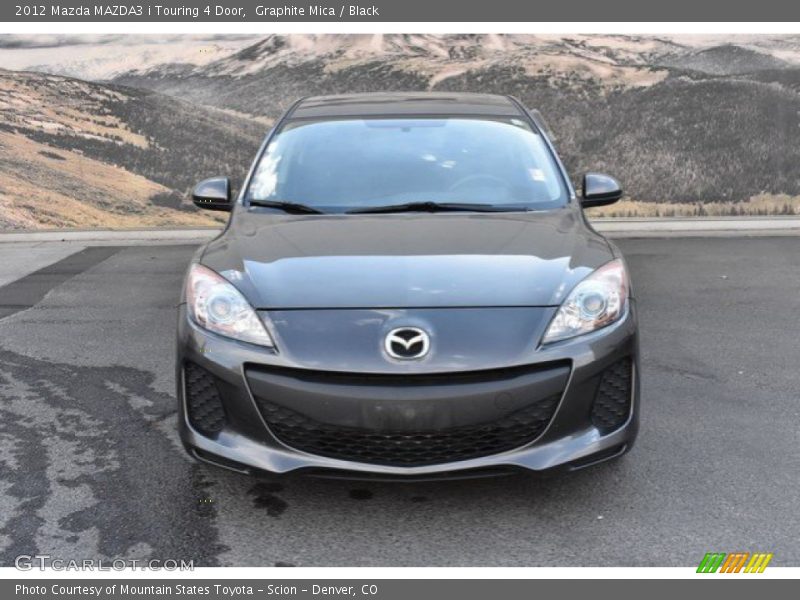 Graphite Mica / Black 2012 Mazda MAZDA3 i Touring 4 Door