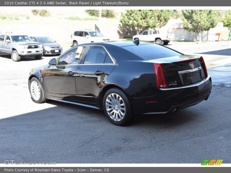 Black Raven / Light Titanium/Ebony 2010 Cadillac CTS 4 3.0 AWD Sedan