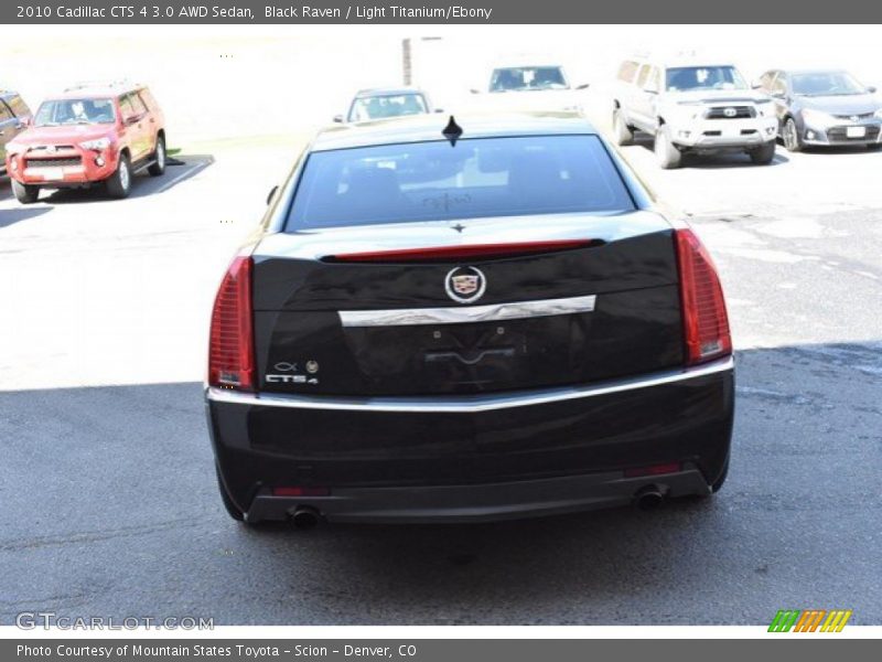 Black Raven / Light Titanium/Ebony 2010 Cadillac CTS 4 3.0 AWD Sedan